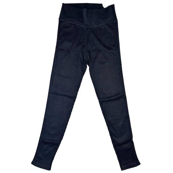 NWT! Aerie Offline Seamless Ribbed 7/8 Hi-Rise Leggings Black Sage Cream XS S L - Picture 2 of 16